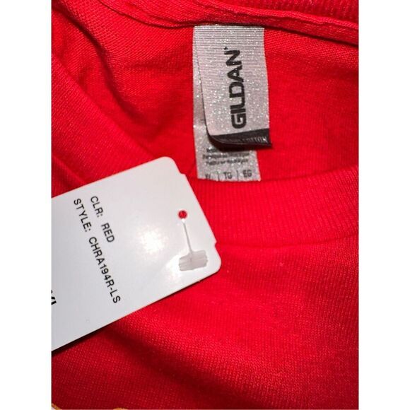 Gingerbread Man Christmas Holiday long Sleeve T-shirt XL NWT - Picture 3 of 3